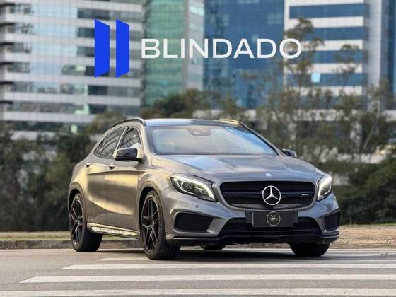 MERCEDES-BENZ GLA 45 AMG 2.0 16V TURBO GASOLINA 4P AUTOMÁTICO